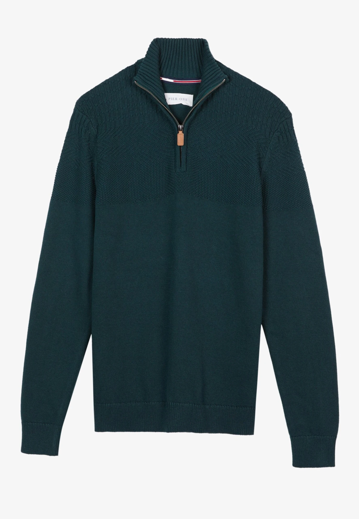 Pier One MaglioneDark Green Uomo Maglieria PI922Q029-M11 4 Pier One MaglioneDark Green Uomo Maglieria PI922Q029-M11 - immagine 4