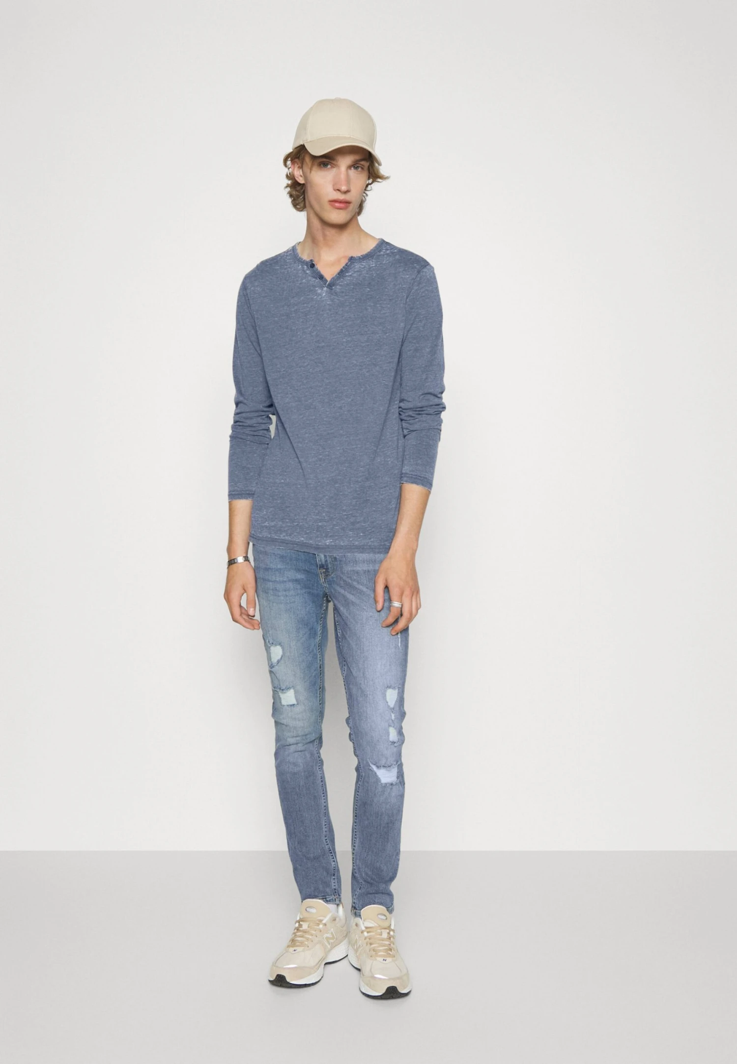 Pier One Jeans Skinny FitDark Blue Denim Uomo Jeans YO122GA27-K12 2 Pier One Jeans Skinny FitDark Blue Denim Uomo Jeans YO122GA27-K12 - immagine 2