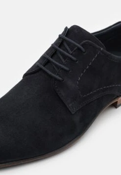 Pier One Leather - Stringate Eleganti - Blue -Noble rain c15851aa3db94e47acfd7e40907c7c40