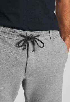 Pier One Pantaloni Sportivi - Mottled Light Grey -Noble rain c483dd02a9774e9086f271b2d149790e