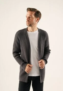 Pier One CardiganAnthracite Uomo Maglieria PI922Q0BV-Q11