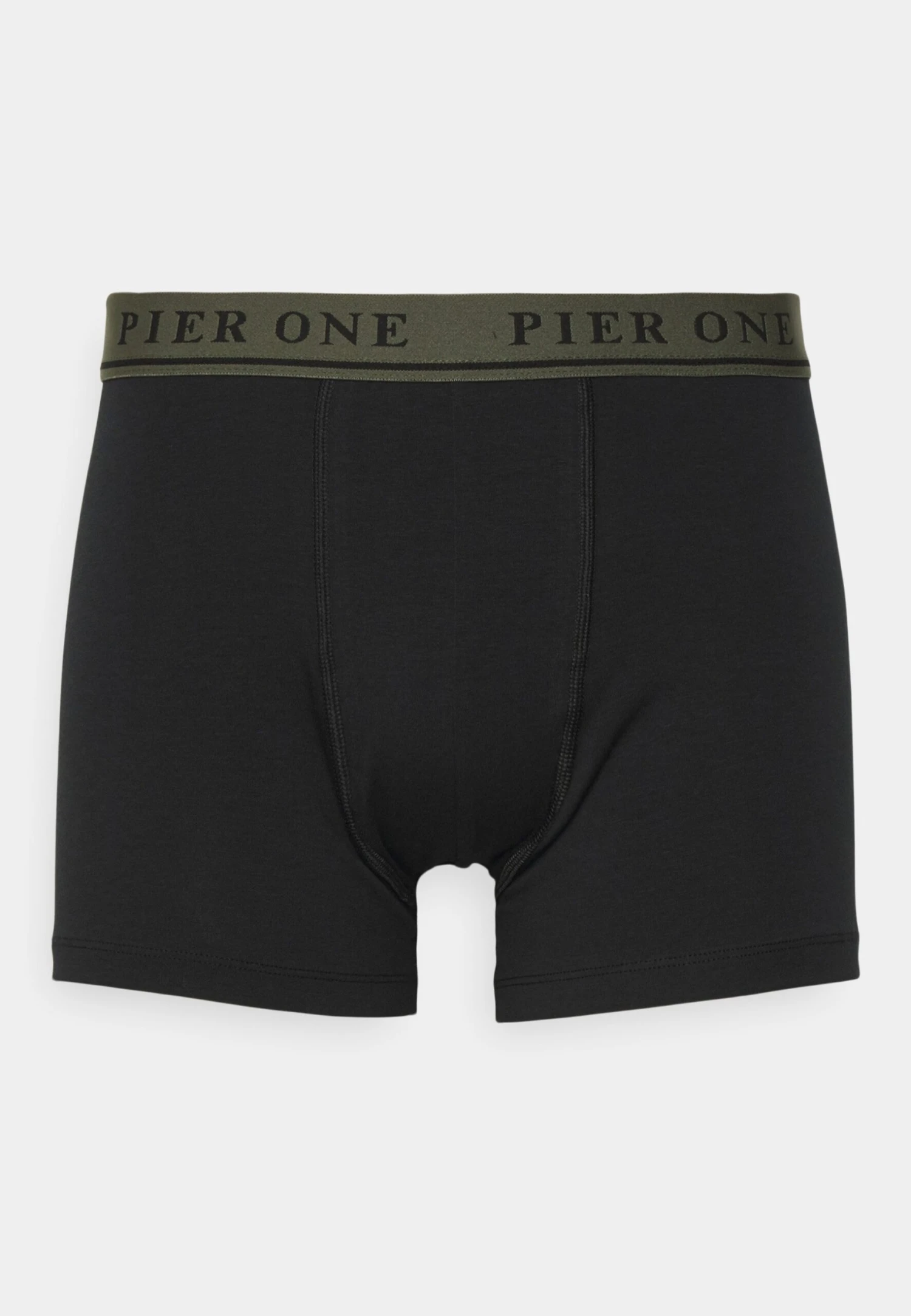Pier One 5 Pack - Culotte -Black/Khaki 2 Pier One 5 Pack - Culotte -Black/Khaki - immagine 2