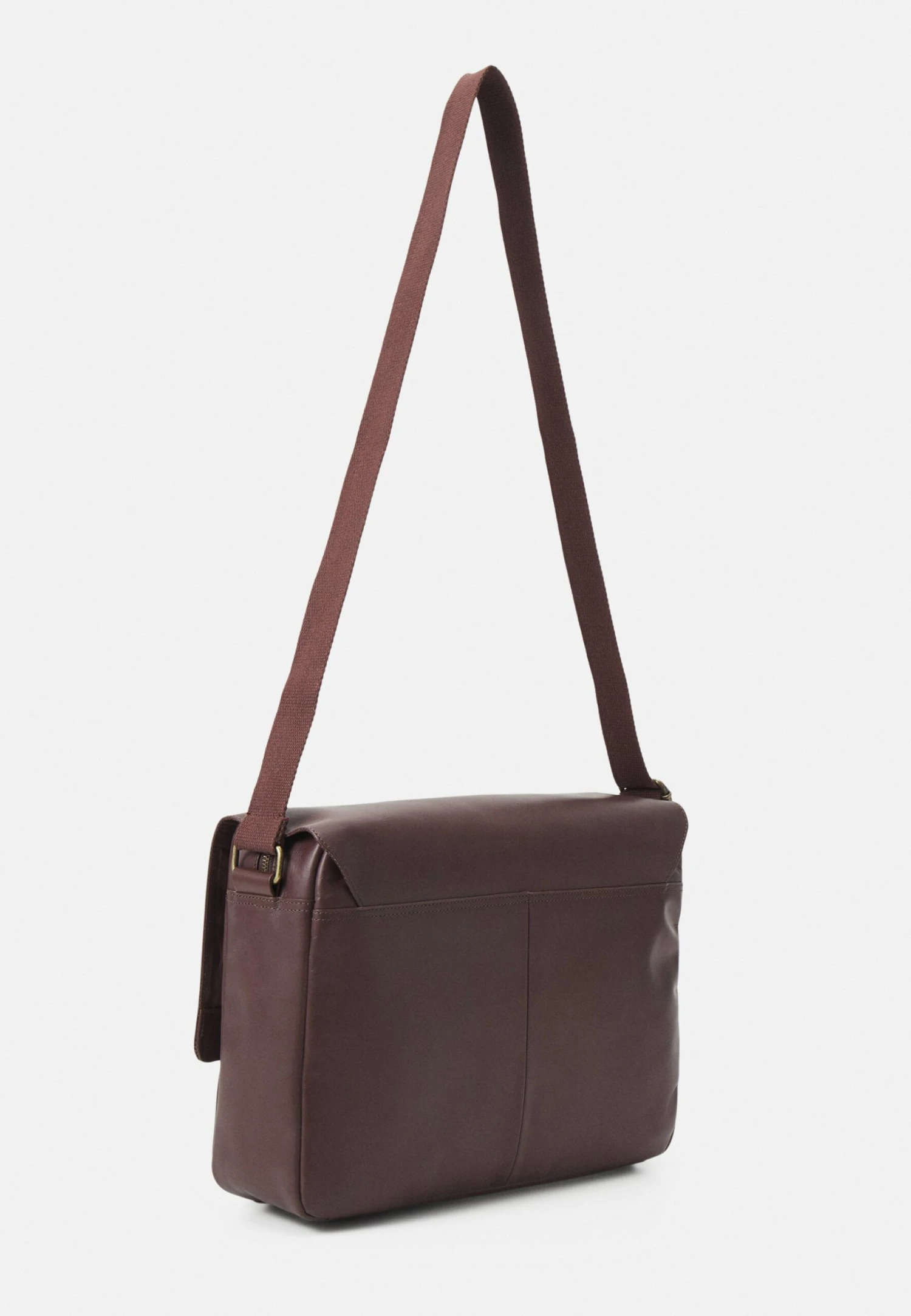Pier One Leather Unisex - Borsa Porta Pc - Brown 2 Pier One Leather Unisex - Borsa Porta Pc - Brown - immagine 2