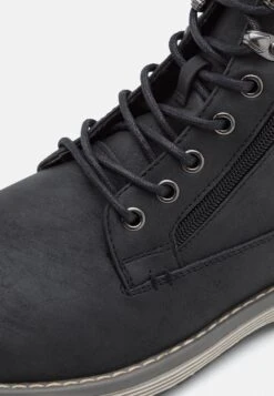 Pier One Stivaletti StringatiBlack Uomo Stivaletti/Stivali PI912K0BN-Q11 -Noble rain cb18f3ac8fb34fb18a856f3fd8ed589a