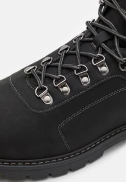 Pier One Stivaletti StringatiBlack Uomo Stivaletti/Stivali PI912K0BE-Q11 -Noble rain d1f26891c1584006b9a6c05f135a423c