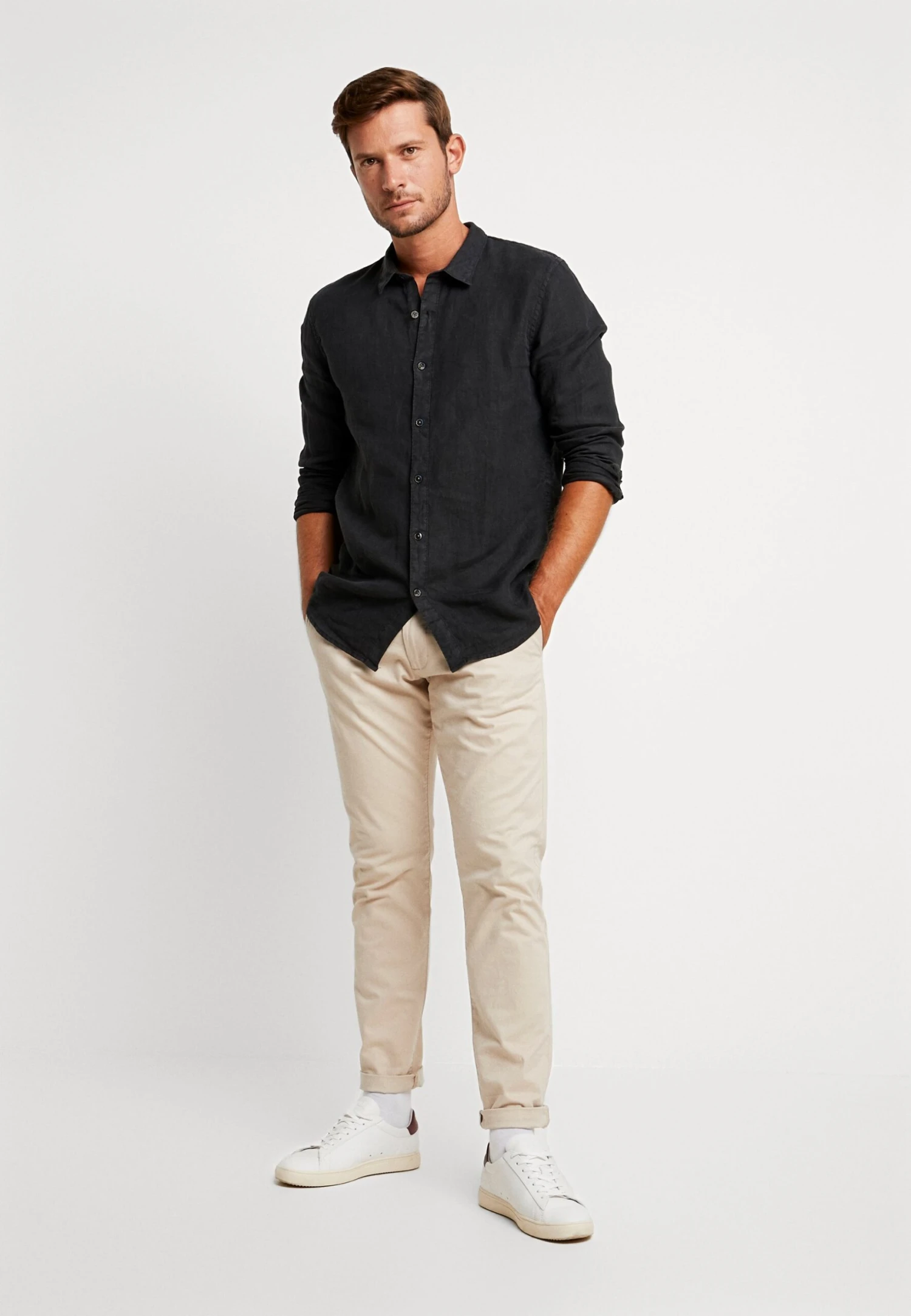 Pier One CamiciaBlack Uomo Camicie PI922D0B1-Q11 2 Pier One CamiciaBlack Uomo Camicie PI922D0B1-Q11 - immagine 2