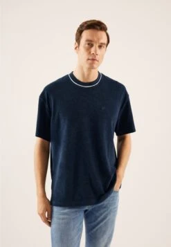 Pier One T-Shirt BasicDark Blue Uomo T-shirt E Polo PI922O0YW-K11