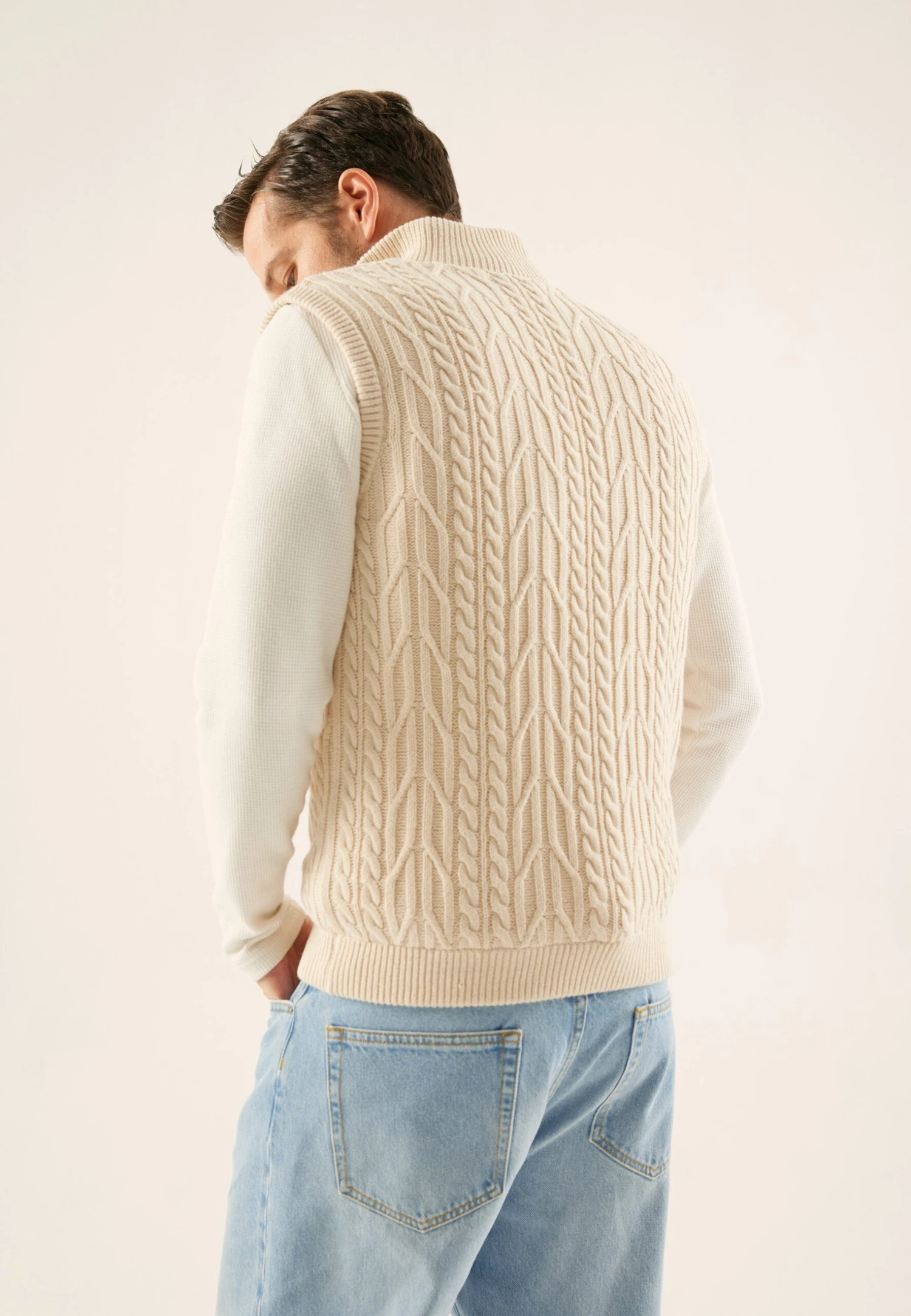 Pier One Smanicato - Beige 3 Pier One Smanicato - Beige - immagine 3