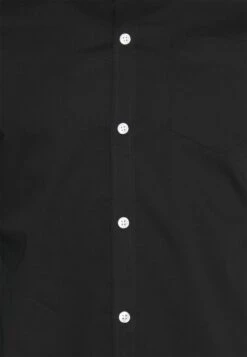 Pier One Muscle Fit Stand- Camicia - Black 14 Pier One Muscle Fit Stand- Camicia - Black -Noble rain e1481b8793834979baad4d4c8243cc28