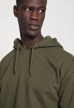 Pier One 2 PackFelpa Con CappuccioOlive/Grey Uomo Maglieria E Felpe PI922S0AA-N11 -Noble rain e34deb96a3e14ebab503d056852407b6