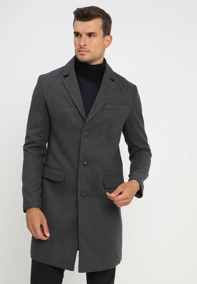 Pier One Wheeler Coat Cappotto ClassicoMottled Grey Uomo Cappotti PI922T00P-C11 1 Pier One Wheeler Coat Cappotto ClassicoMottled Grey Uomo Cappotti PI922T00P-C11