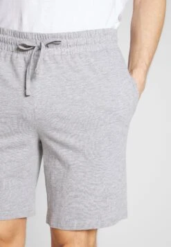 Pier One 3 Pack - Pantaloni Del Pigiama - Dark Blue/Mottled Grey -Noble rain f9ac034f2e2645d38b7bc824e2335e19