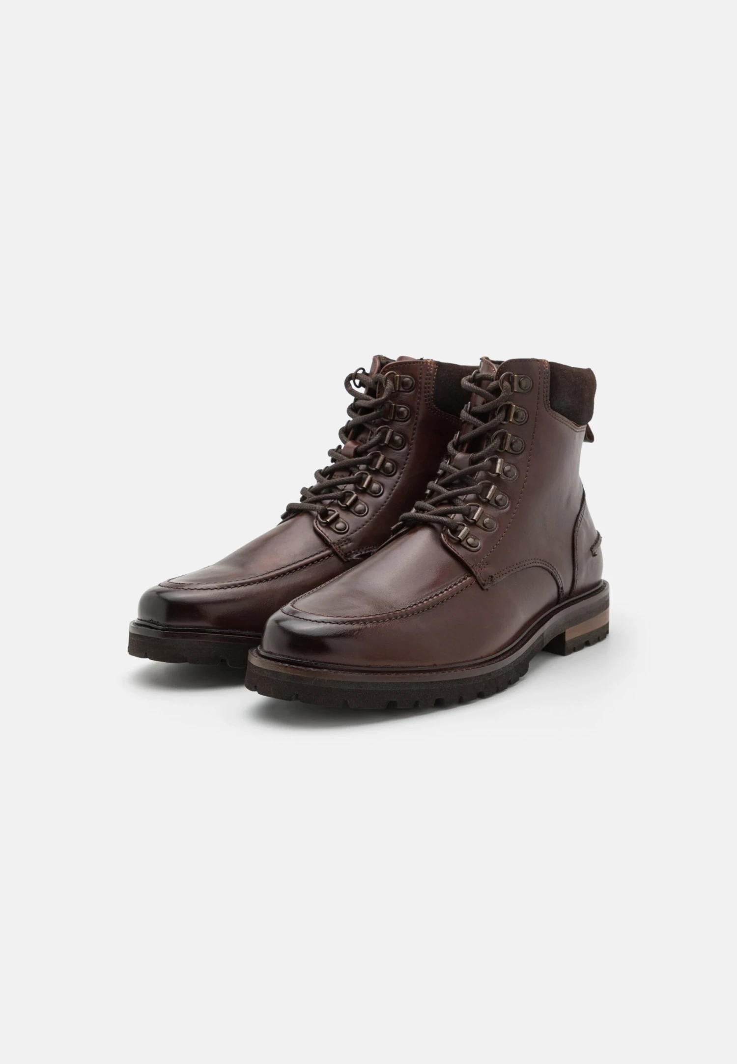 Pier One LeatherStivaletti StringatiBrown Uomo Stivaletti/Stivali PI912K0CG-O11 2 Pier One LeatherStivaletti StringatiBrown Uomo Stivaletti/Stivali PI912K0CG-O11 - immagine 2