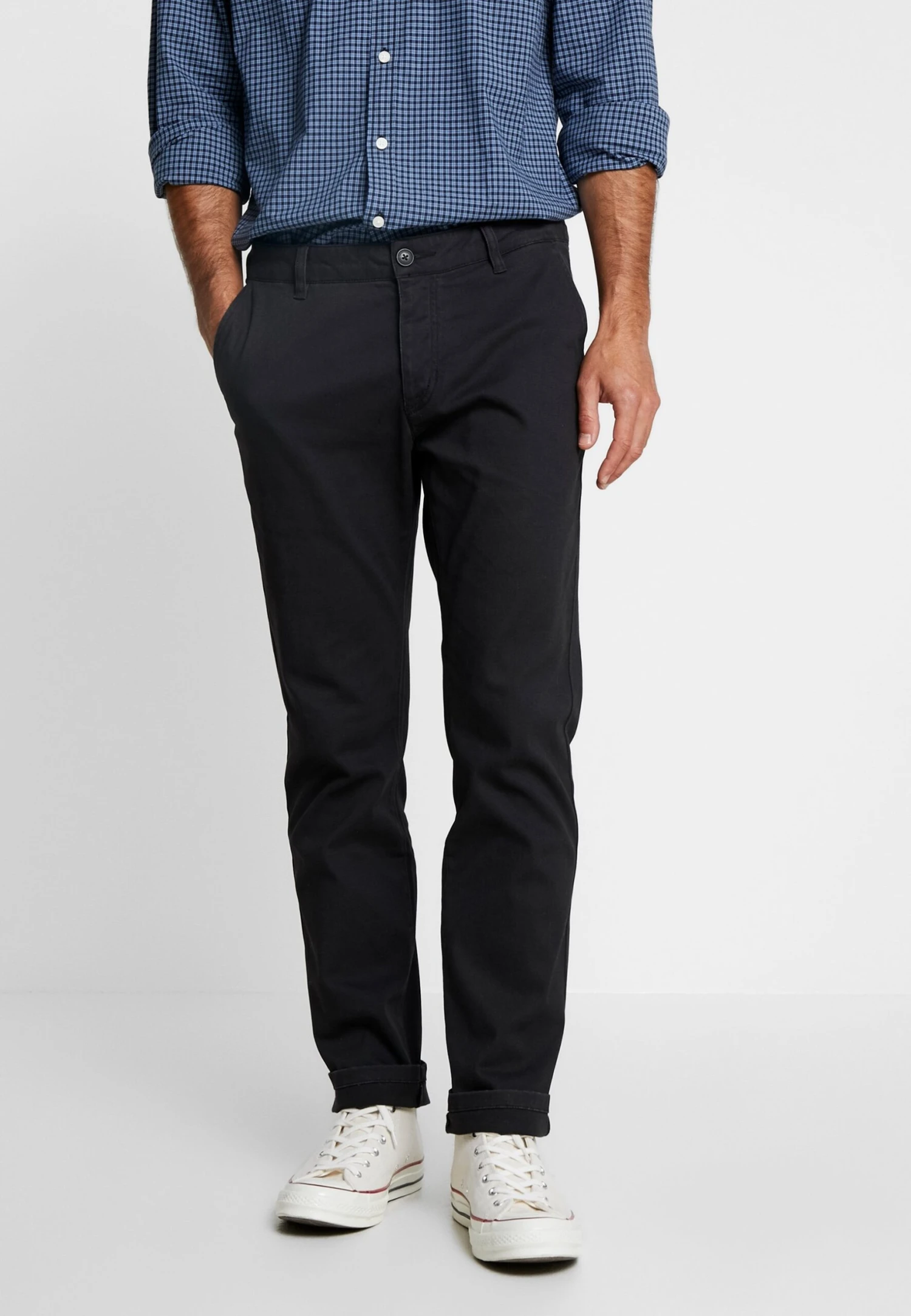 Pier One ChinoBlack Uomo Pantaloni PI922EA0O-Q11 1 Pier One ChinoBlack Uomo Pantaloni PI922EA0O-Q11